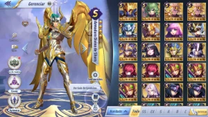 A143 Shura Divino e outros - Saint Seiya Awakening SSA
