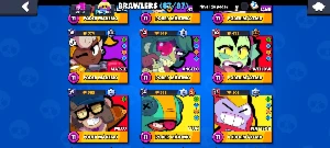 Conta Brawl Stars Com Todos Os Brawlers