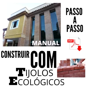 Manual Casas Com Tijolos Ecológicos - 2024 - Completo - eBooks