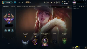 Conta LoL LvL 714, 326 skins, 428 ícones, todos os champions