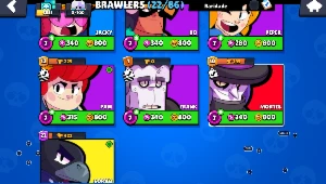 Conta de Brawl Stars com Shelly Estelar