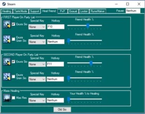 SCRIPT HEAL LIFE/MP TIBIA FUNCIONANDO NO GLOBAL!