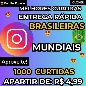 Instagram Curtidas - Curtidas Brasileiras