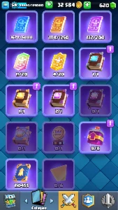 Conta Clash Royale