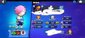 Conta de brawl stars super rara