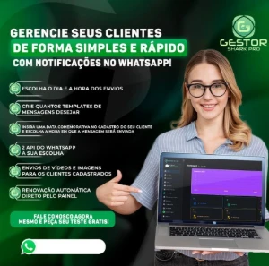 Gestor Shark Pro Venda no Automatico Ferramenta Ilimitada - Outros