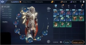 CONTA LVL 72 COM 87K DE PODER - MIR4