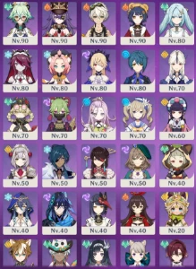 Ar60 Endgame Mavuika Com Biss + Nefer Com Biss + Flins - Genshin Impact