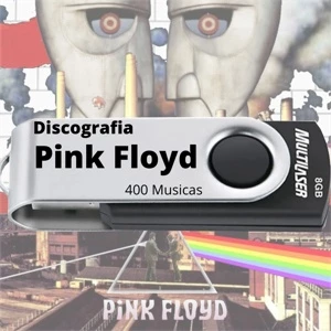 Pendrive 8 Gb Discografia Pink Floyd