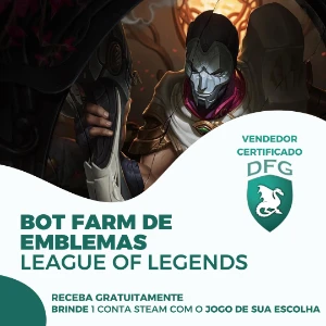 BOT PARA FARM DE EMBLEMAS - LOL E TFT - League of Legends
