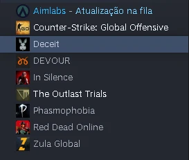 Conta Steam Red Dead Online + The Outlast Trials