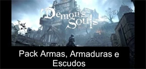 Demons Souls Remake Ps5 - Pack de Armas , Armaduras e Escudo