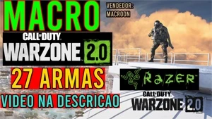 MACRO - Call of Duty Warzone 2 - MOUSES RAZER (VITALICIO)