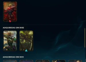 Conta Ex Diamond 3 Atualmente Esmeralda 1 85%De Winrate - League of Legends LOL