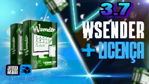 Wasender Pro 3.7 + Gerador De Licenças