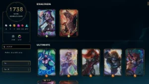 Conta diamante 2 com 1740 skins - League of Legends LOL