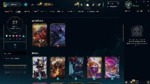 Conta Nível 133, Unranked, 72 Campeões, 23k de EA, 37 Skins - League of Legends LOL