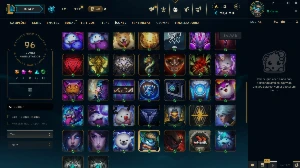 Conta Nível 133, Unranked, 72 Campeões, 23k de EA, 37 Skins - League of Legends LOL