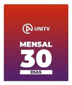 Recarga Unitv 30 dias