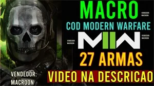 MACRO COD Modern Warfare 2 - MOUSES LOGITECH (VITALICIO)
