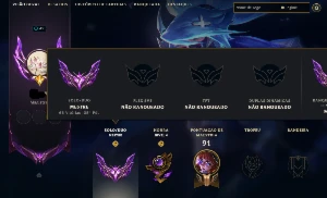 Conta lol mestre