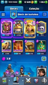 Conta Clash Royale e Clash of Clans