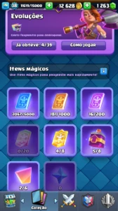 Conta Clash Royale e Clash of Clans