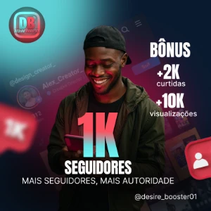 Mil Seguidores No Instagram/Tik Tok