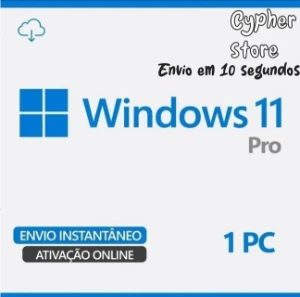Key ativação Windows 11 pro ( FUNCIONA NO 10 )