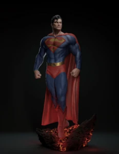 Superman 2024 Stl 3D Black