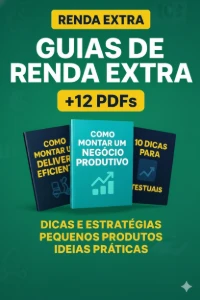 [PACOTE] 12 Guias de Renda Extra