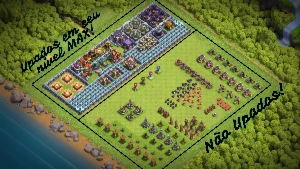 CV15 | 5 Construtores, Muros FULL e UP + Troca Nick ✔ - Clash of Clans