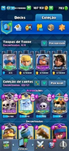 Conta 8 anos, 10k troféus + - Clash Royale