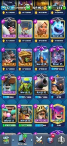 Conta 8 anos, 10k troféus + - Clash Royale