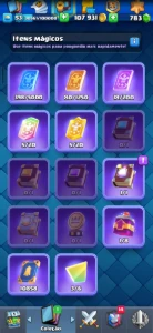 Conta 8 anos, 10k troféus + - Clash Royale