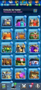 Conta 8 anos, 10k troféus + - Clash Royale