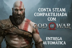 Contas Steam Compartilhada God Of War 2018(Entrega Automata)