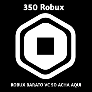 350 Robux (Envio imediato)