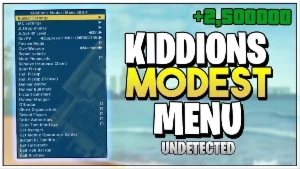 Mod Menu De Gta V, Dinheiro Infinito E Muitas Outra Funções!