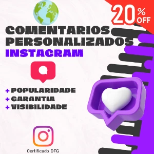 Comentarios personalizados Instagram [PROMOÇÃO] - Digital Services