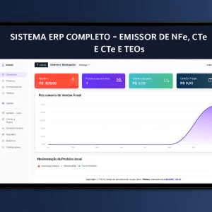 Sistema Emissor Nfe, Nfce E Cte 4.0 - Saas Php8 2025 - Outros