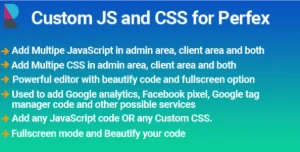 Custom JS and CSS | Perfex CRM - Others