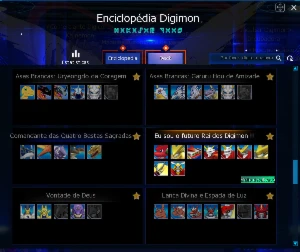 Conta LA OMEGA com rank U - Digimon Masters Online DMO