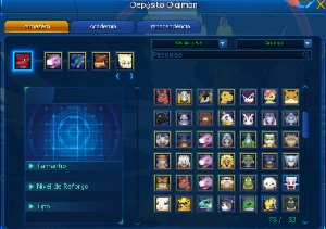 Conta LA OMEGA com rank U - Digimon Masters Online DMO