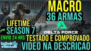 Macro Delta Force - Mouses Logitech - (Vitalicio)