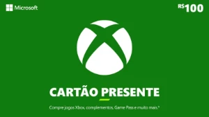 Xbox - Cartão Presente Digital 100 Reais