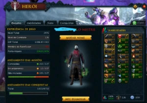 Conta Runescape Max  Com full Necro RS