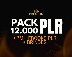 Pack 12000 Plrs + 7000 Ebooks + Brinde - Entrega Automatica