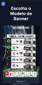 Script IPTV gerador de Banners e jogos do dia - Outros