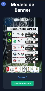 Script IPTV gerador de Banners e jogos do dia - Outros